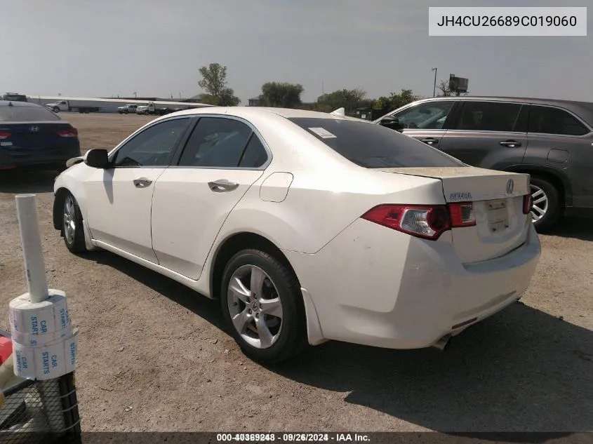 2009 Acura Tsx VIN: JH4CU26689C019060 Lot: 40369248