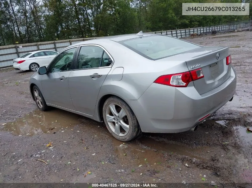 2009 Acura Tsx VIN: JH4CU26679C013265 Lot: 40467525