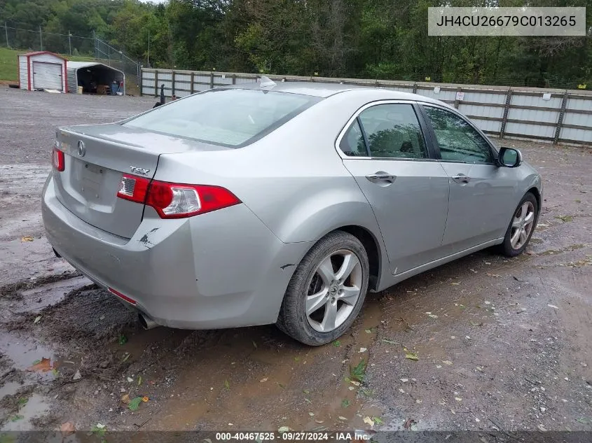 2009 Acura Tsx VIN: JH4CU26679C013265 Lot: 40467525