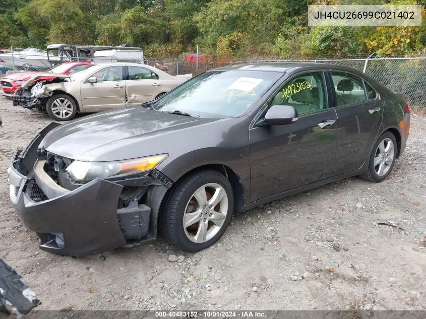 2009 Acura Tsx VIN: JH4CU26699C021402 Lot: 40483152