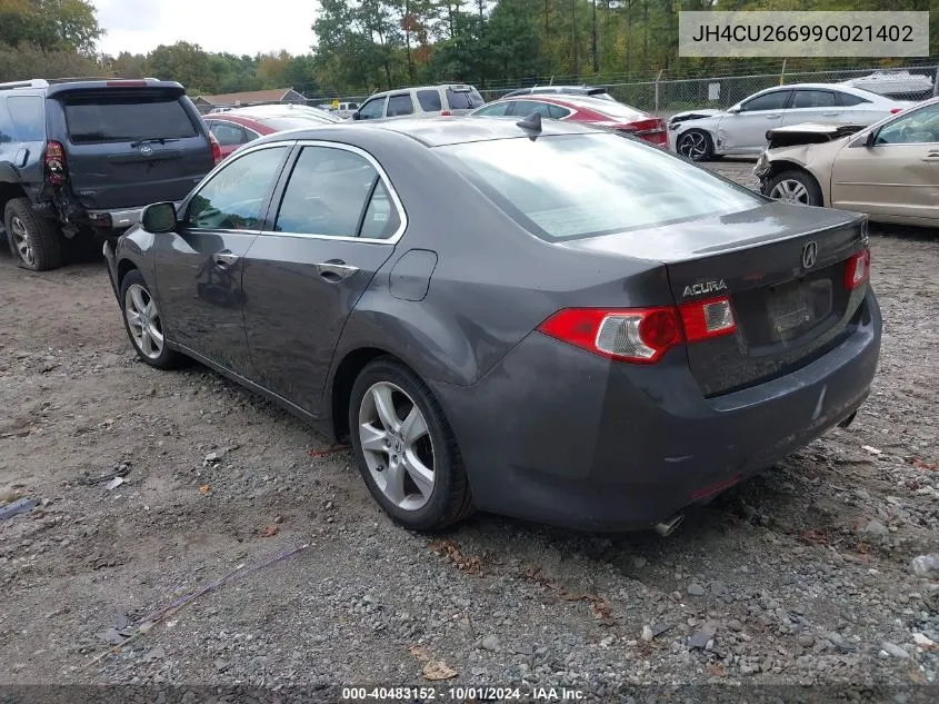 2009 Acura Tsx VIN: JH4CU26699C021402 Lot: 40483152