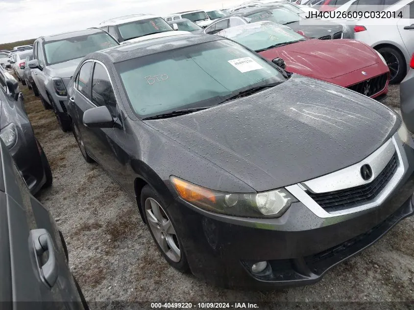 2009 Acura Tsx VIN: JH4CU26609C032014 Lot: 40499220