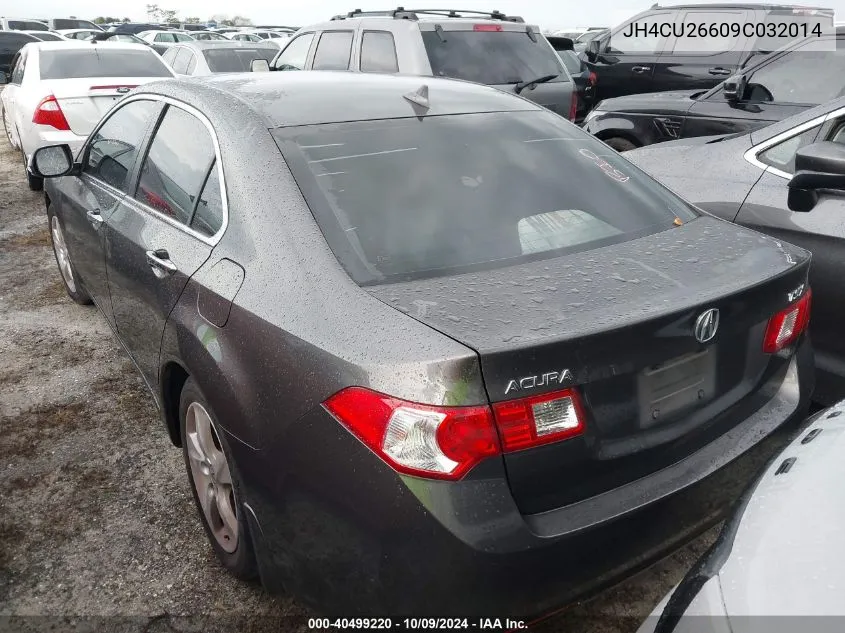 2009 Acura Tsx VIN: JH4CU26609C032014 Lot: 40499220