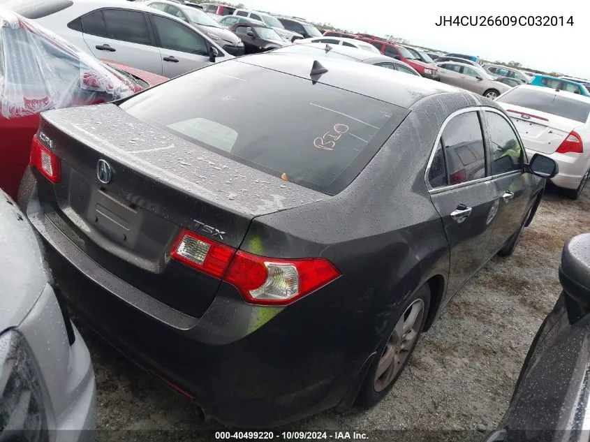 2009 Acura Tsx VIN: JH4CU26609C032014 Lot: 40499220