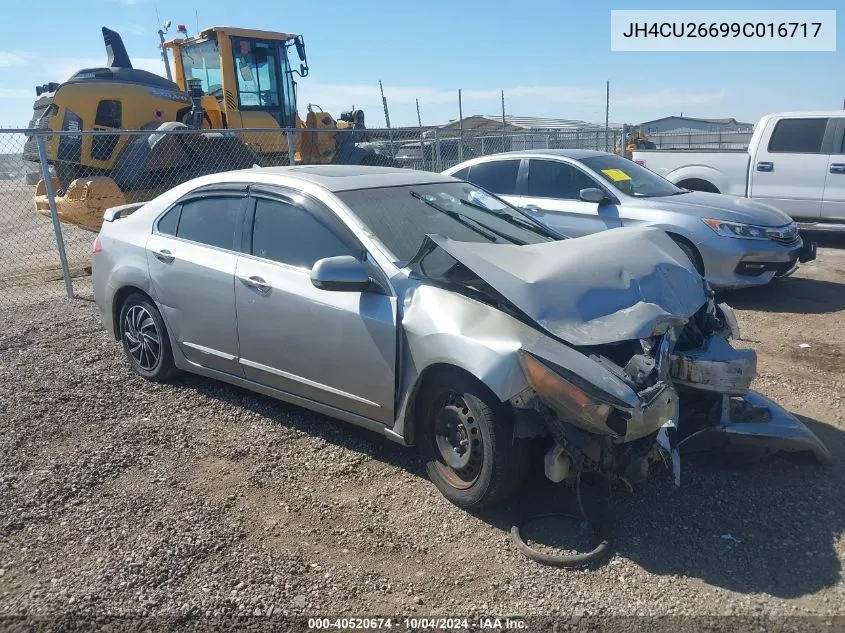 2009 Acura Tsx VIN: JH4CU26699C016717 Lot: 40520674