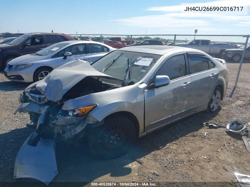 2009 Acura Tsx VIN: JH4CU26699C016717 Lot: 40520674