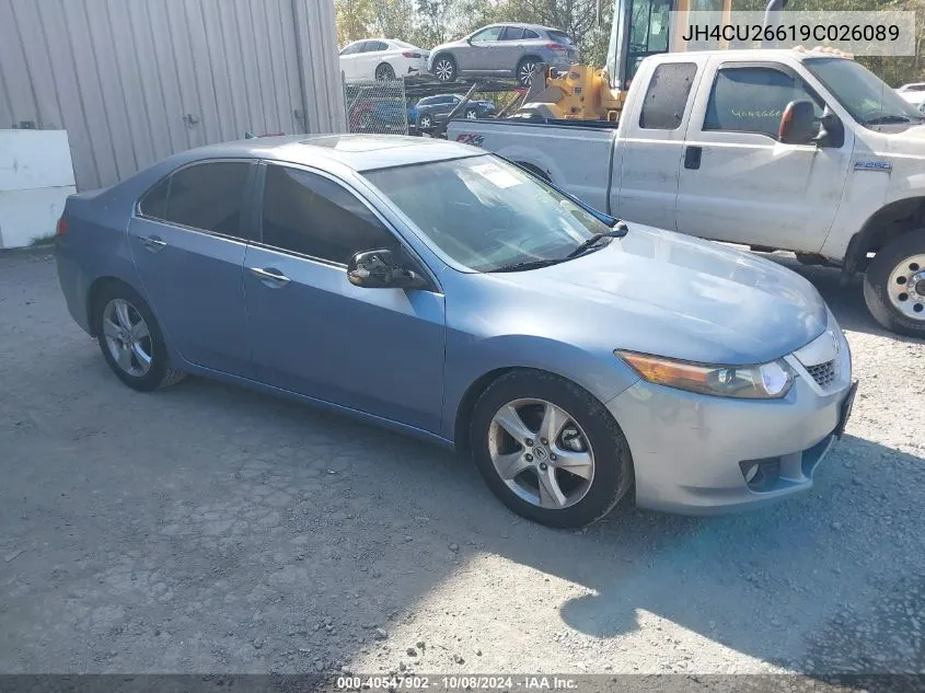 2009 Acura Tsx VIN: JH4CU26619C026089 Lot: 40547902