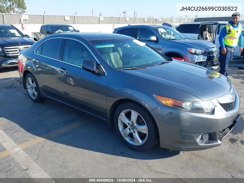 2009 Acura Tsx VIN: JH4CU26699C030522 Lot: 40549524