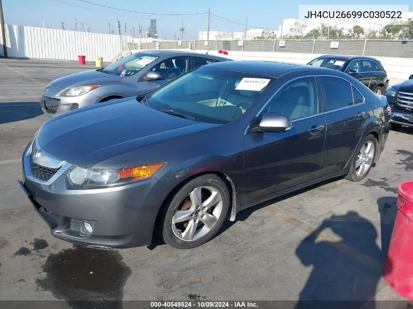 2009 Acura Tsx VIN: JH4CU26699C030522 Lot: 40549524