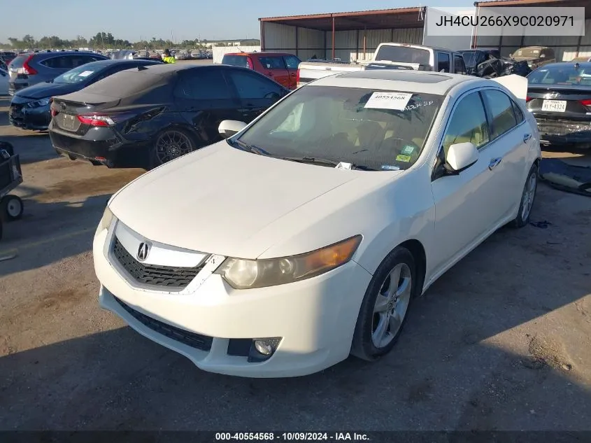 2009 Acura Tsx VIN: JH4CU266X9C020971 Lot: 40554568