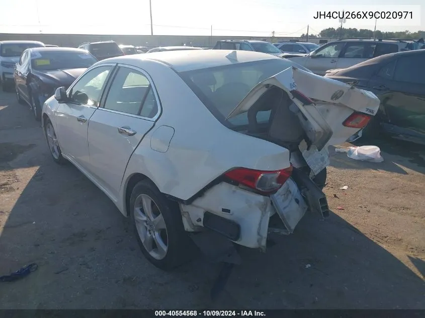 2009 Acura Tsx VIN: JH4CU266X9C020971 Lot: 40554568