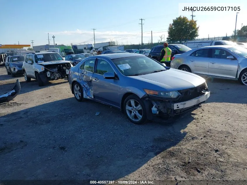 2009 Acura Tsx VIN: JH4CU26659C017105 Lot: 40557397