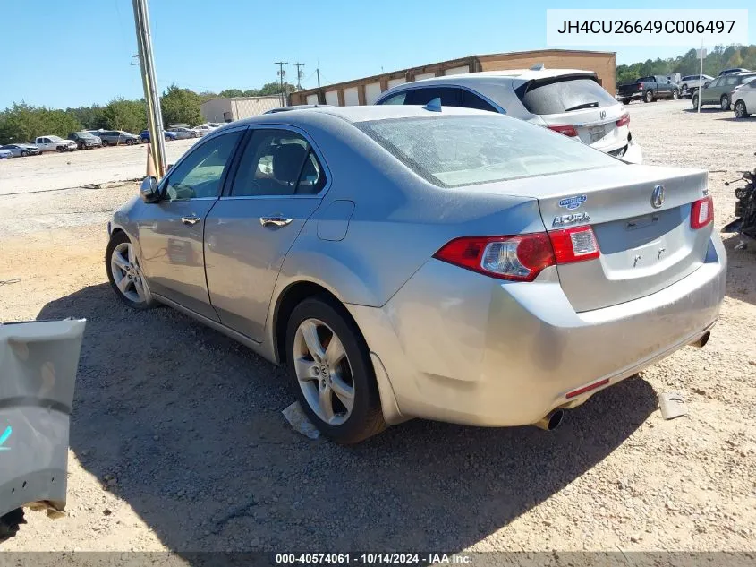 2009 Acura Tsx VIN: JH4CU26649C006497 Lot: 40574061