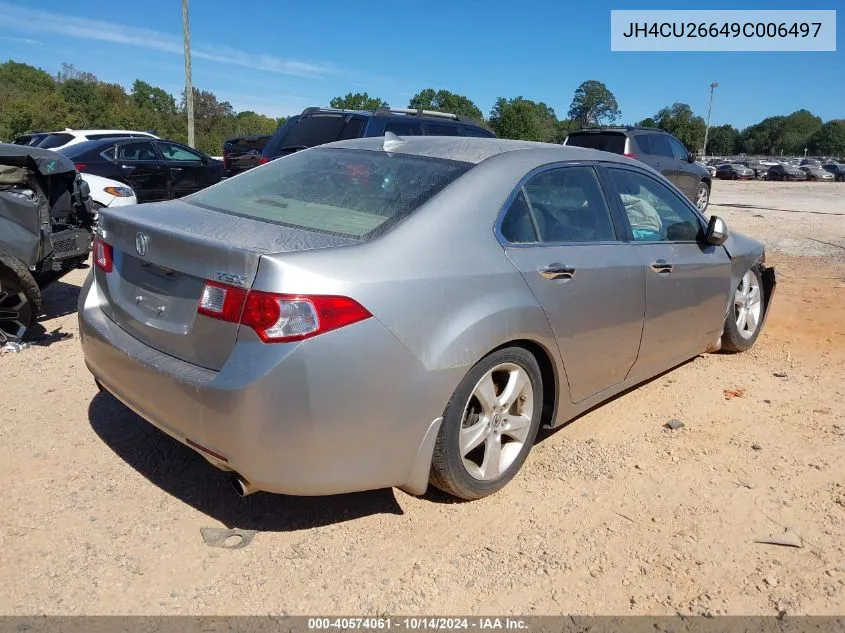 2009 Acura Tsx VIN: JH4CU26649C006497 Lot: 40574061