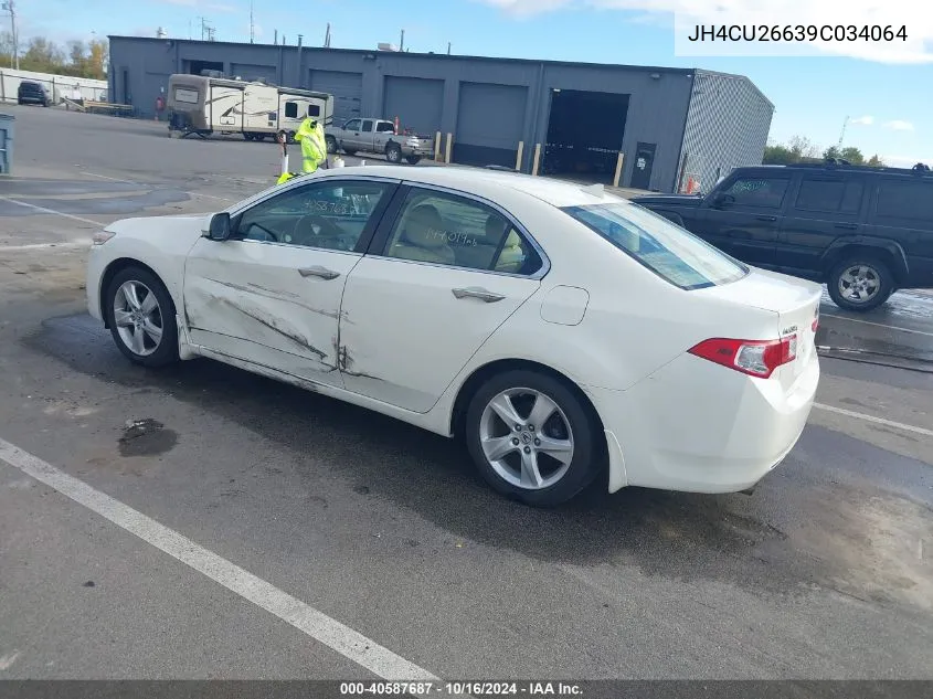 2009 Acura Tsx VIN: JH4CU26639C034064 Lot: 40587687