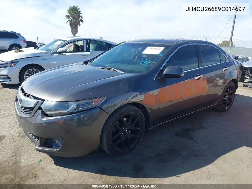 2009 Acura Tsx VIN: JH4CU26689C014697 Lot: 40587938