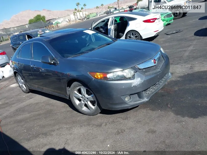 2009 Acura Tsx VIN: JH4CU26689C011847 Lot: 40623290