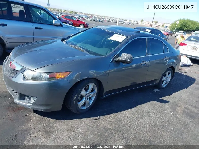 2009 Acura Tsx VIN: JH4CU26689C011847 Lot: 40623290