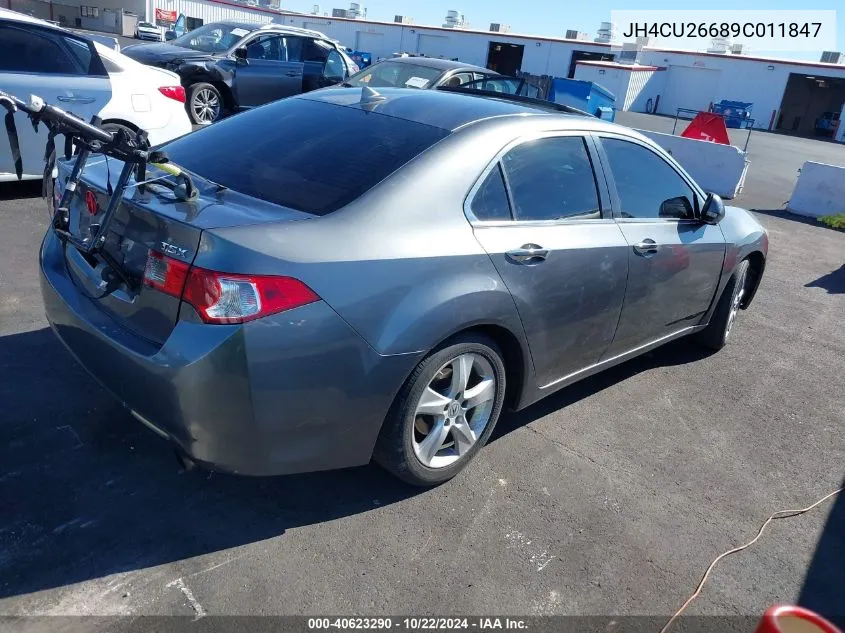 2009 Acura Tsx VIN: JH4CU26689C011847 Lot: 40623290