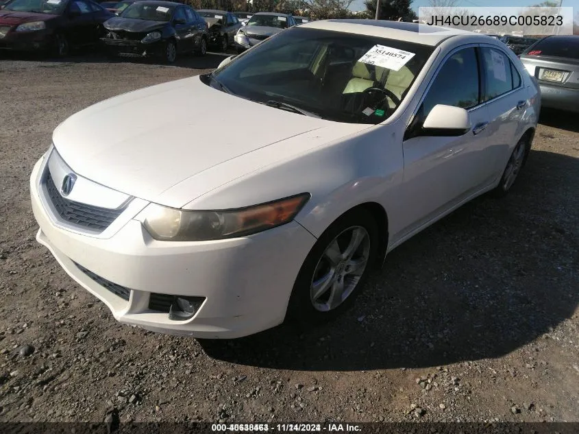 2009 Acura Tsx VIN: JH4CU26689C005823 Lot: 40638463