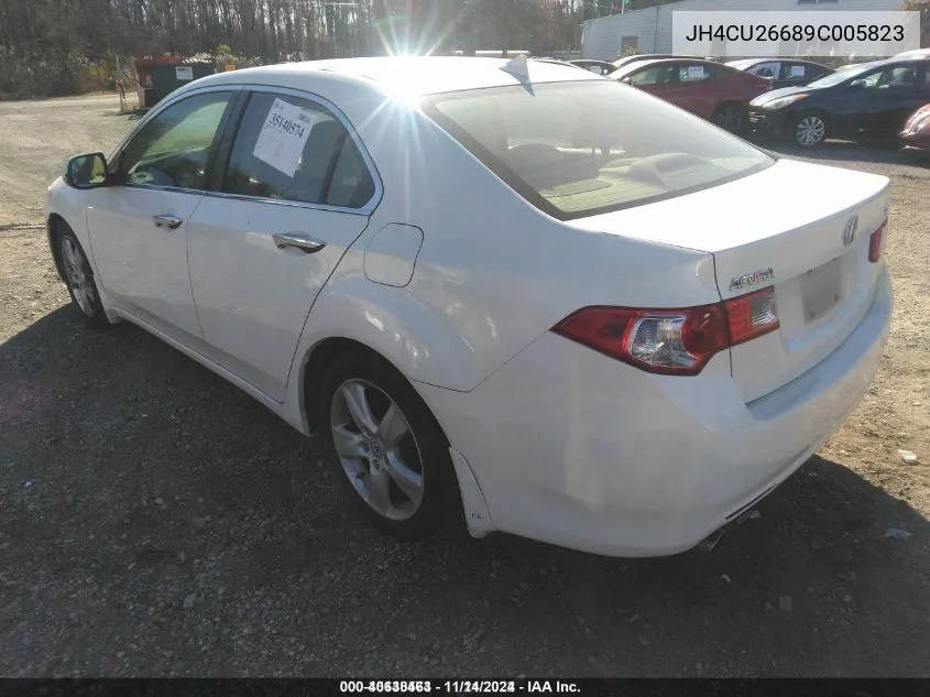 2009 Acura Tsx VIN: JH4CU26689C005823 Lot: 40638463