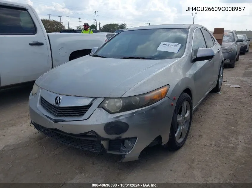 2009 Acura Tsx VIN: JH4CU26609C008957 Lot: 40696390