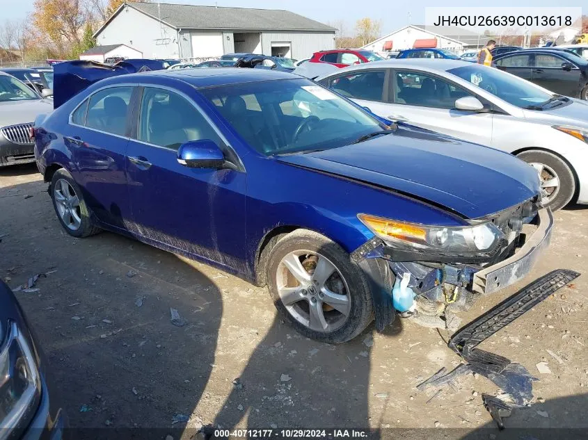 2009 Acura Tsx VIN: JH4CU26639C013618 Lot: 40712177