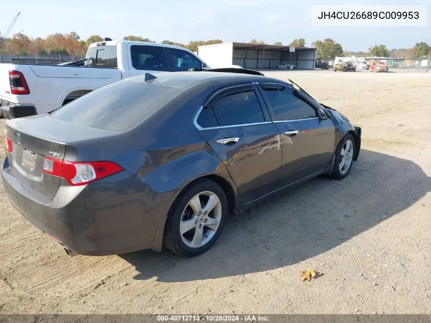 2009 Acura Tsx VIN: JH4CU26689C009953 Lot: 40712713