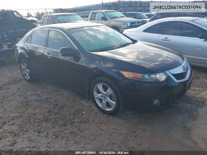 2009 Acura Tsx VIN: JH4CU26619C031096 Lot: 40725851