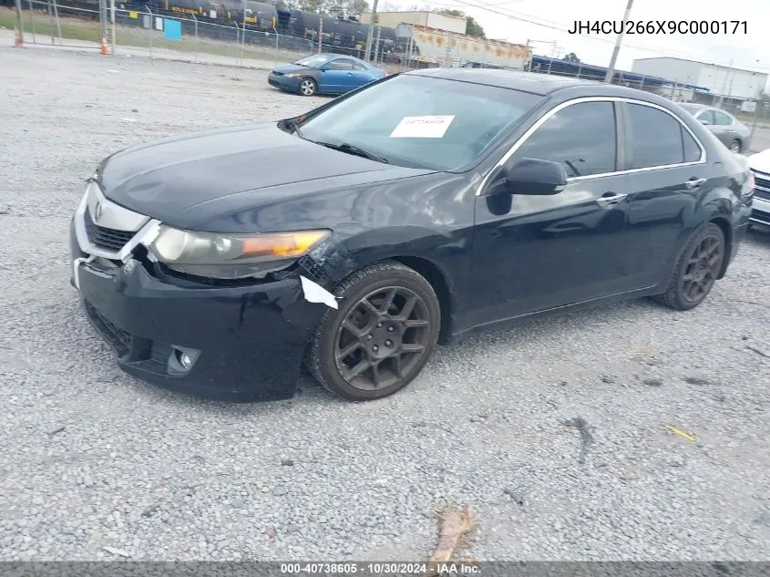 2009 Acura Tsx VIN: JH4CU266X9C000171 Lot: 40738605