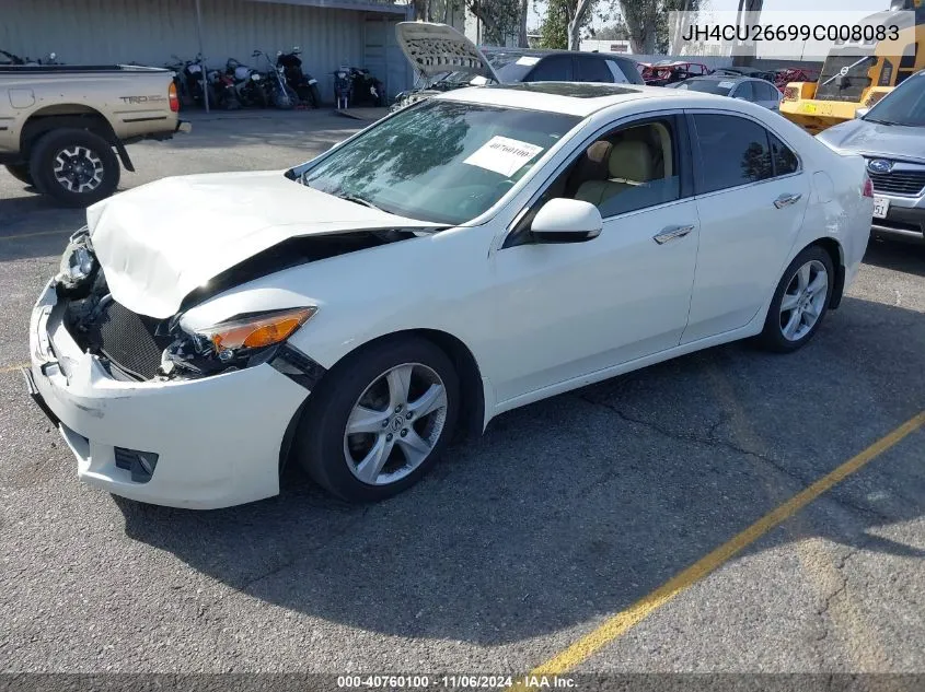 2009 Acura Tsx VIN: JH4CU26699C008083 Lot: 40760100