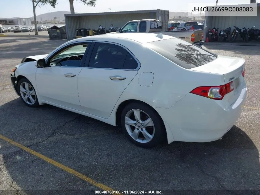 2009 Acura Tsx VIN: JH4CU26699C008083 Lot: 40760100