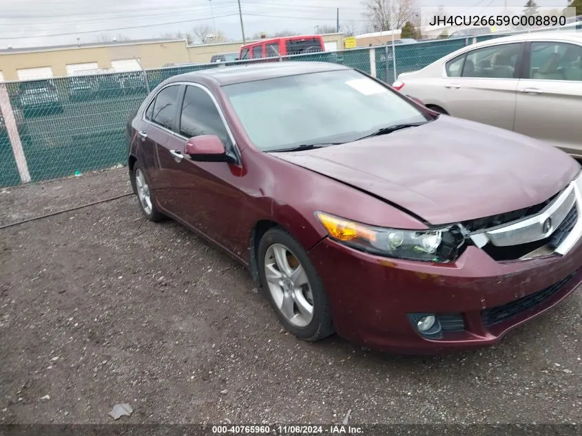 2009 Acura Tsx VIN: JH4CU26659C008890 Lot: 40765960