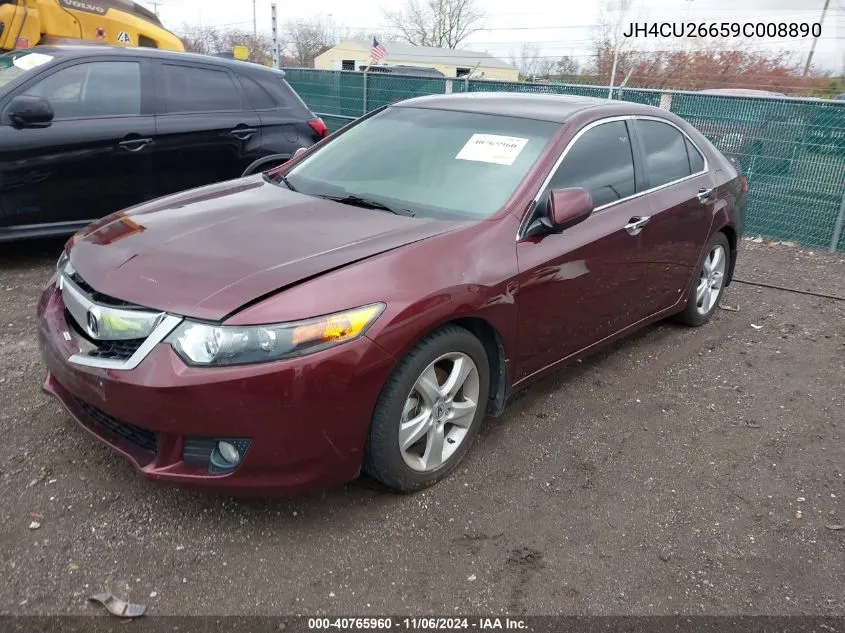 2009 Acura Tsx VIN: JH4CU26659C008890 Lot: 40765960