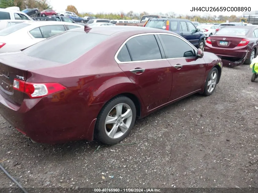 2009 Acura Tsx VIN: JH4CU26659C008890 Lot: 40765960