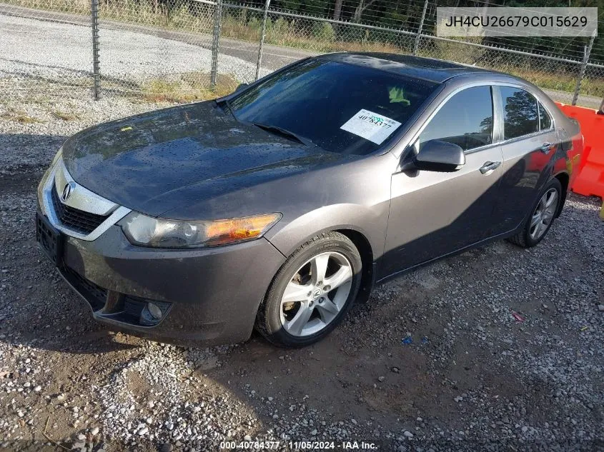 2009 Acura Tsx VIN: JH4CU26679C015629 Lot: 40784377