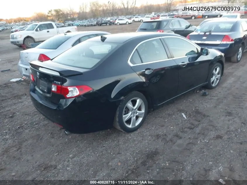 2009 Acura Tsx VIN: JH4CU26679C003979 Lot: 40828715