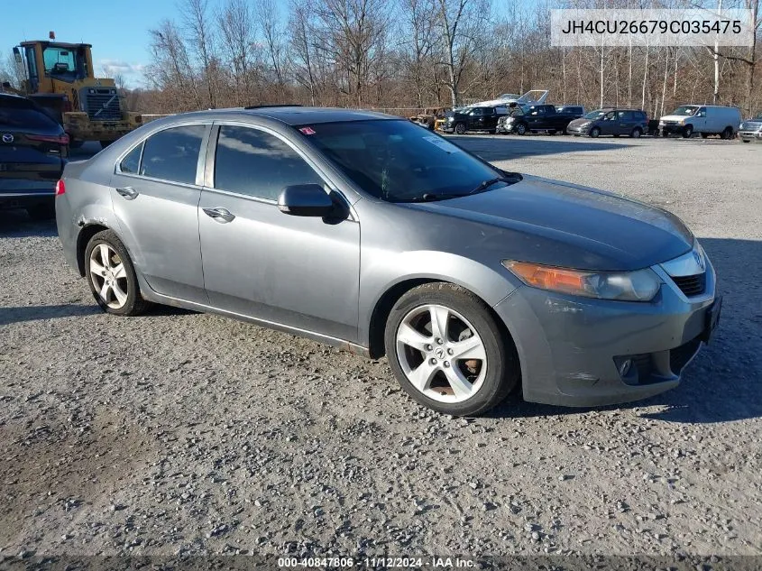 2009 Acura Tsx Base (A5) VIN: JH4CU26679C035475 Lot: 40847806