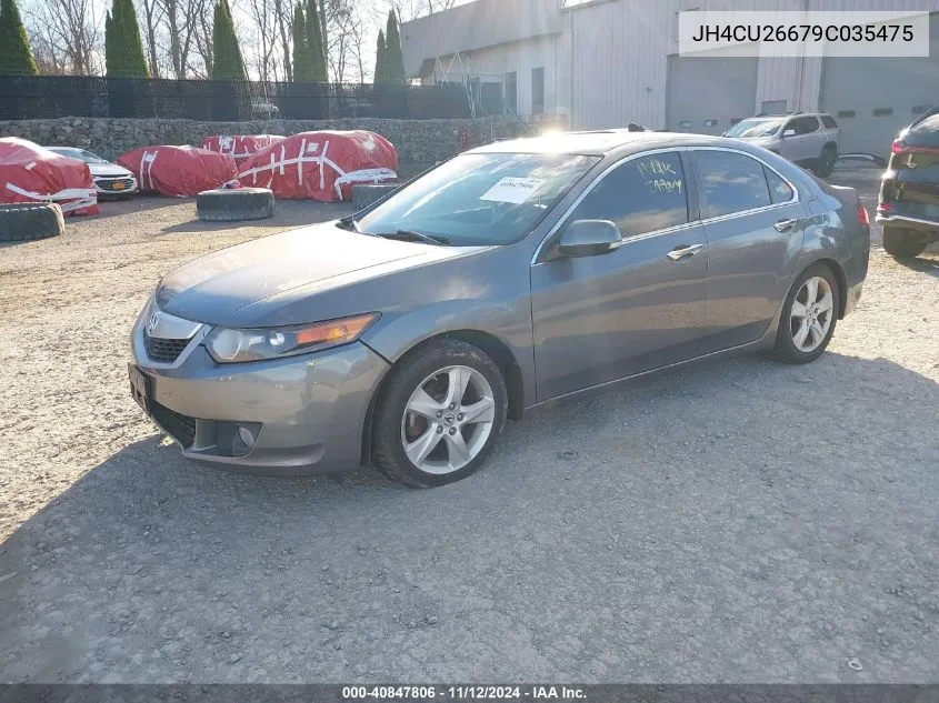 2009 Acura Tsx Base (A5) VIN: JH4CU26679C035475 Lot: 40847806