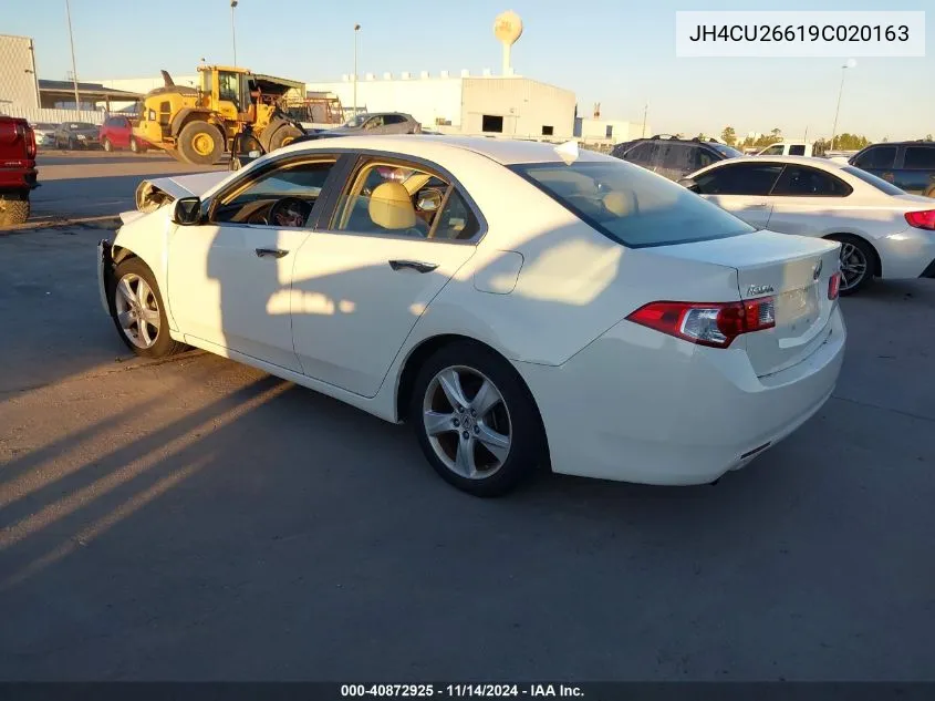 2009 Acura Tsx VIN: JH4CU26619C020163 Lot: 40872925