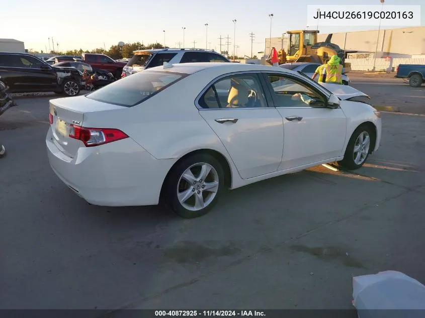 2009 Acura Tsx VIN: JH4CU26619C020163 Lot: 40872925