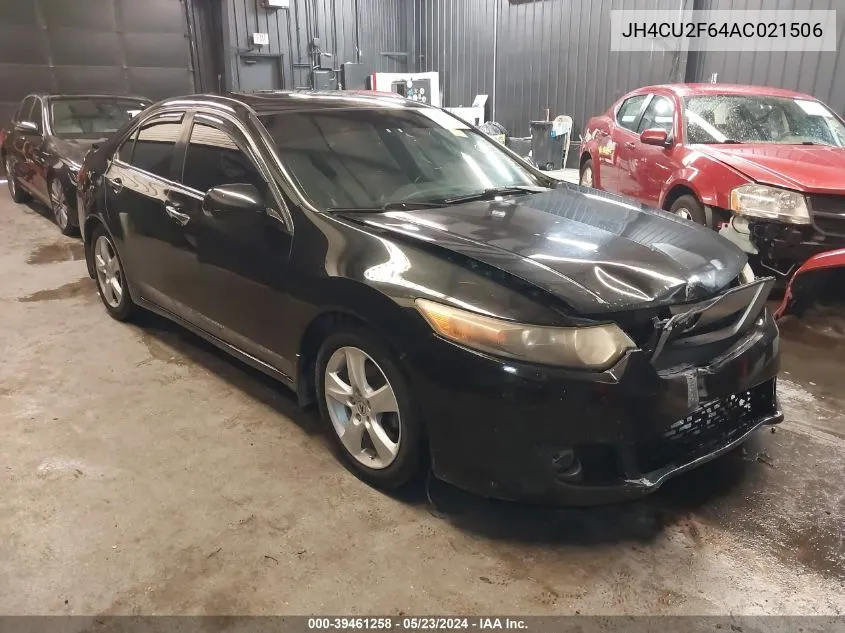 JH4CU2F64AC021506 2010 Acura Tsx 2.4