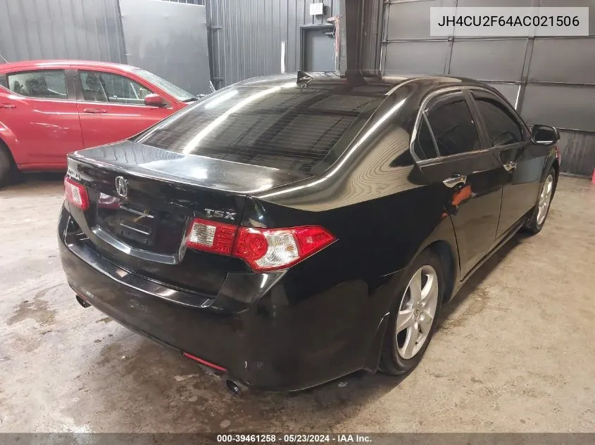 2010 Acura Tsx 2.4 VIN: JH4CU2F64AC021506 Lot: 39461258