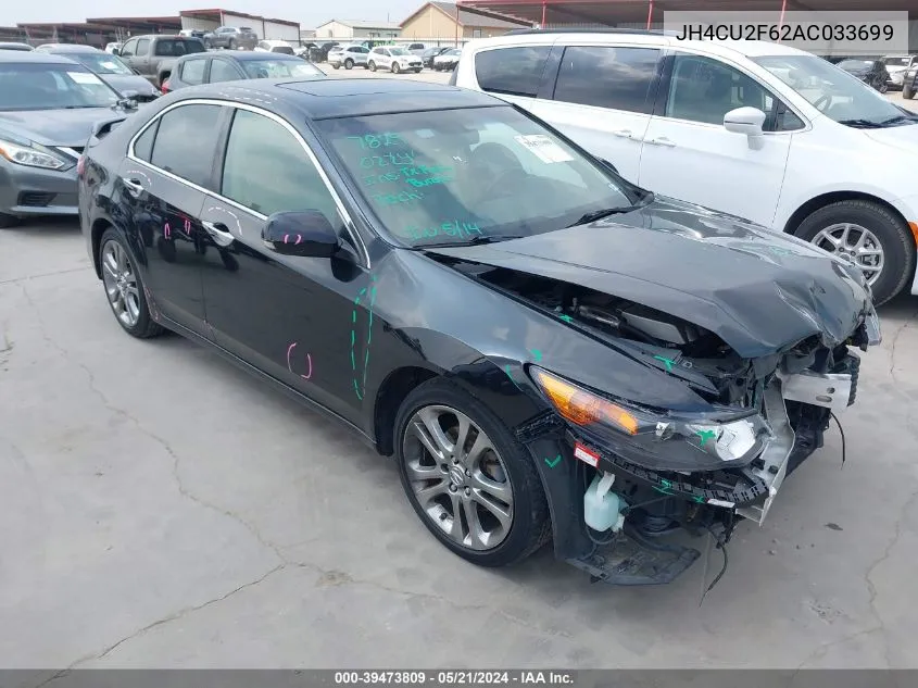 JH4CU2F62AC033699 2010 Acura Tsx 2.4