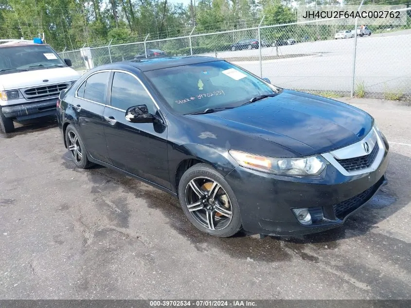 2010 Acura Tsx 2.4 VIN: JH4CU2F64AC002762 Lot: 39702534