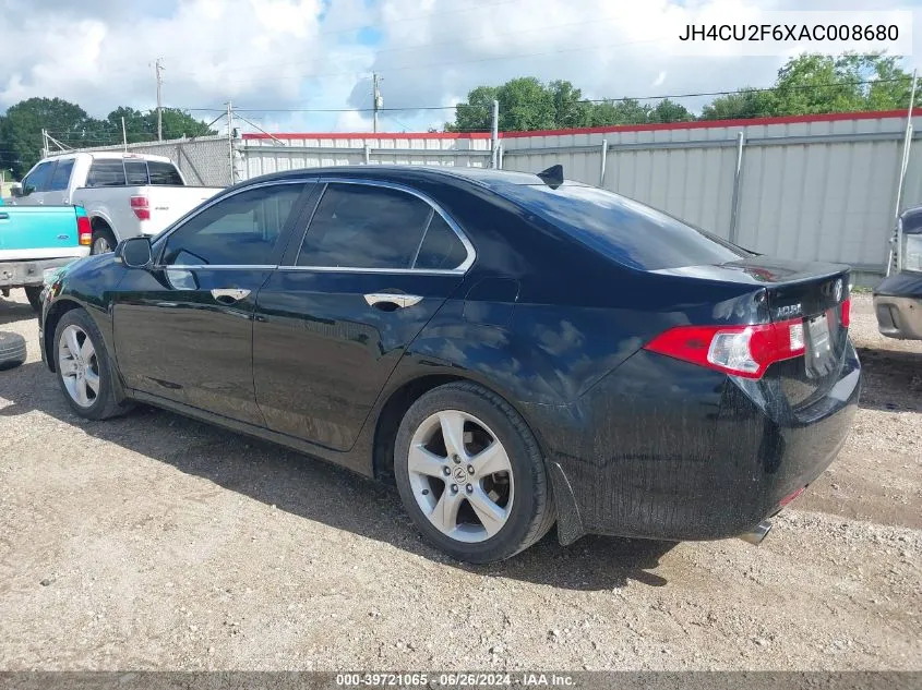 JH4CU2F6XAC008680 2010 Acura Tsx 2.4