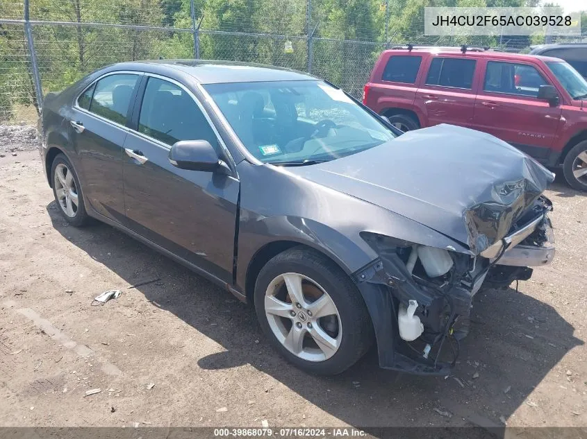 2010 Acura Tsx 2.4 VIN: JH4CU2F65AC039528 Lot: 39868079