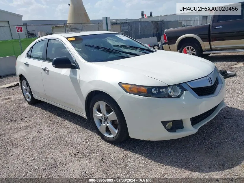 2010 Acura Tsx 2.4 VIN: JH4CU2F6XAC020456 Lot: 39957009