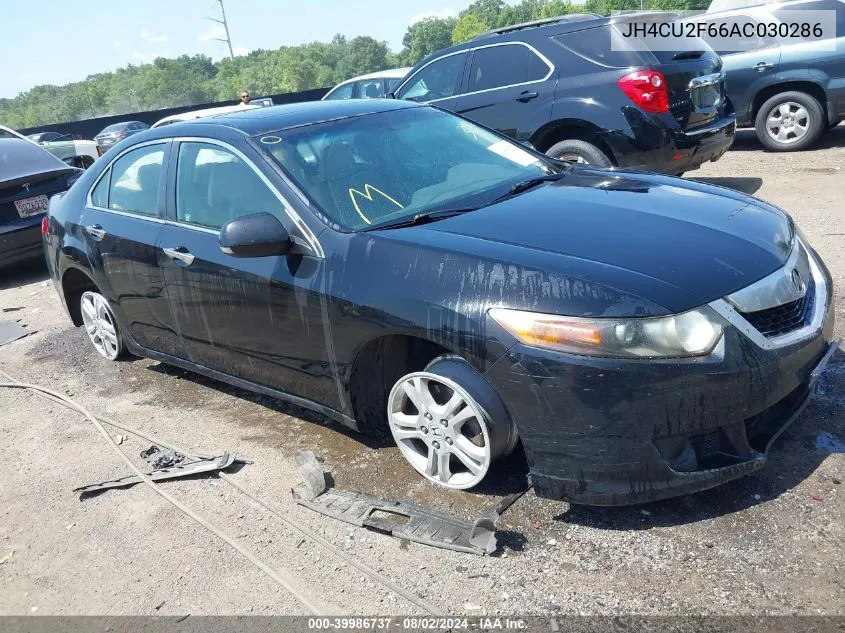 2010 Acura Tsx 2.4 VIN: JH4CU2F66AC030286 Lot: 39986737