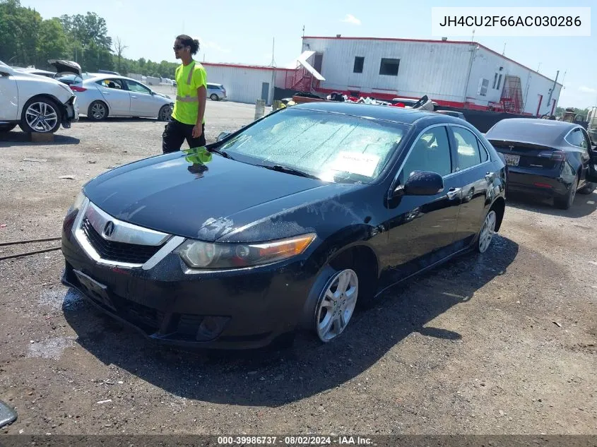 JH4CU2F66AC030286 2010 Acura Tsx 2.4